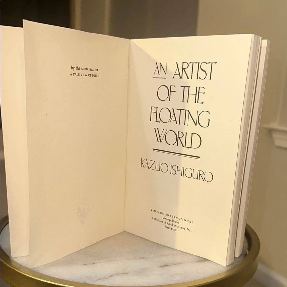 An Artist of the Floating World by Kazuo Ishiguro